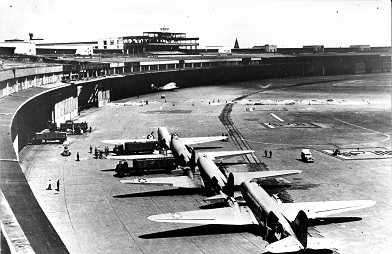 Berlin Airlift Templehof Airport August 1948 